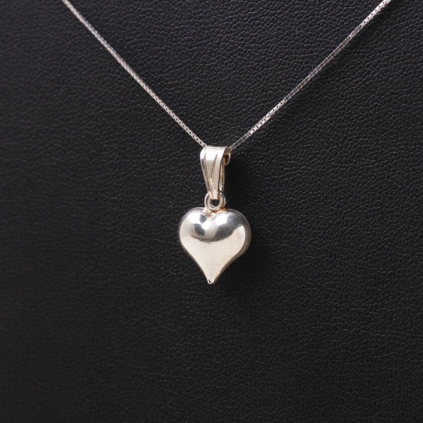 Collana cuore in argento - immagine 2