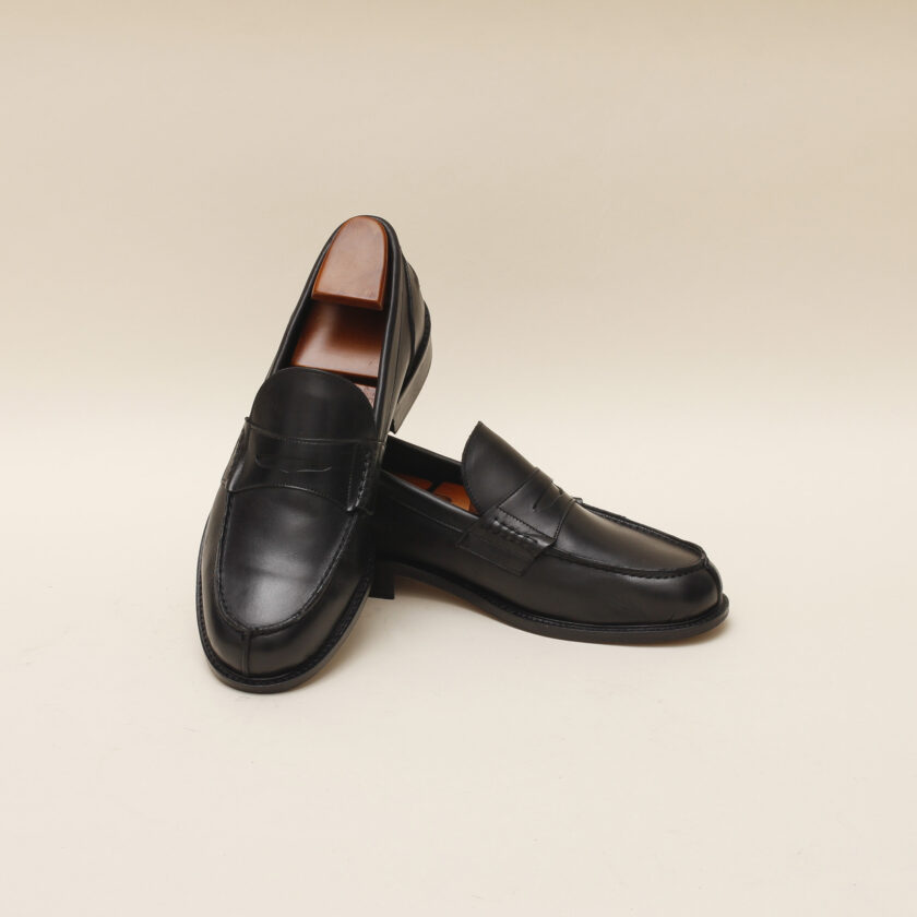 Mocassino pelle nero