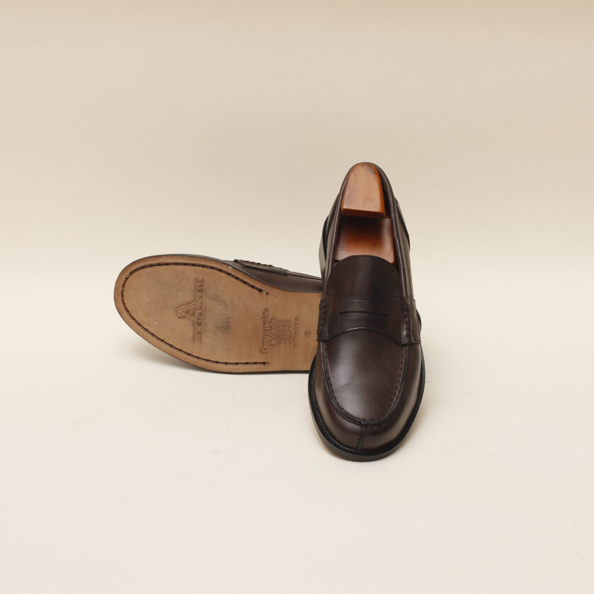 Mocassino pelle marrone - immagine 3