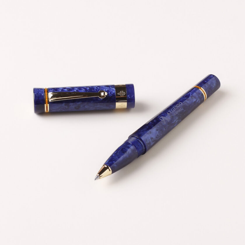 Penna roller blu Argenio Napoli Stemma Regno due Sicilie - immagine 2