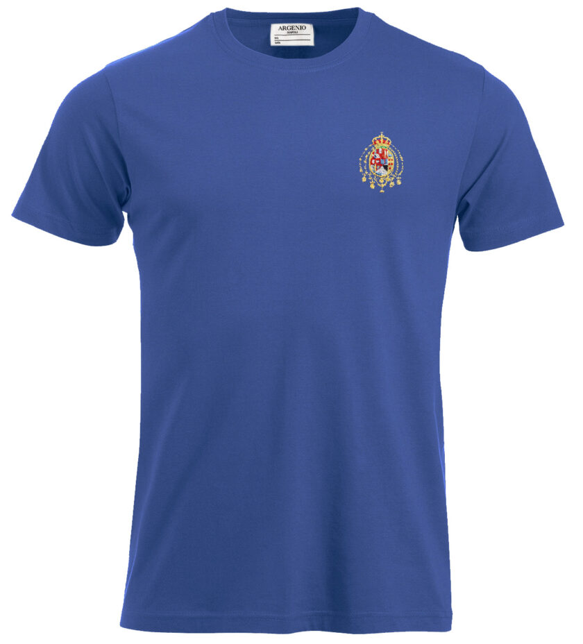 T-shirt mezza manica puro cotone Regno due Sicilie avion